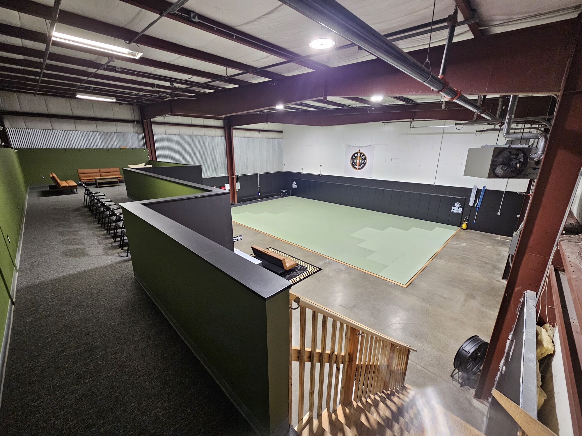 Arete Jiu Jitsu Collective mat area